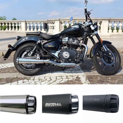 Mistral RE Super Meteor 650 (E5+) konické Exclusive koncovky inox leštěné